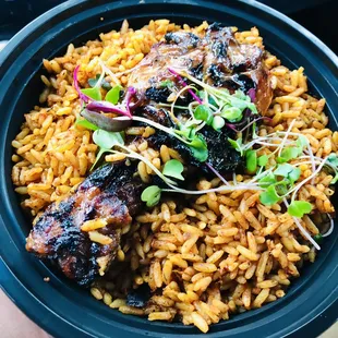 Jerk Chicken &amp; Jollof