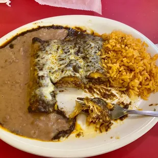 36. Mole Enchiladas