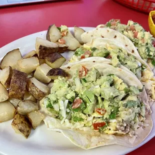 Mmm...breakfast tacos