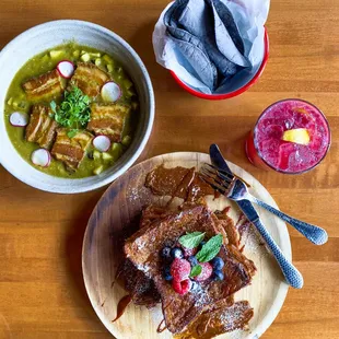 Brunch spread