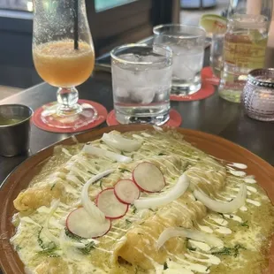 Chicken Enchiladas