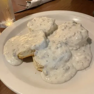 Biscuits and gravy