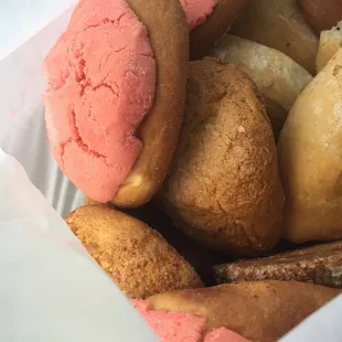 Puras de fresa o chocolate y no a todos nos gusta esa variedad