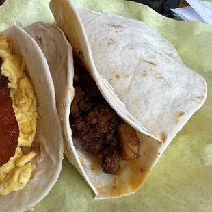 Al Pastor/ Bacon and Egg