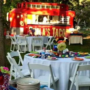 Breakfast/ lunch/ dinner/ weddings/ specials party's Catering's only in chela's tacos