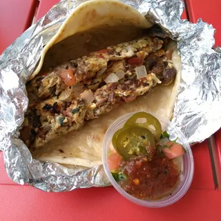 Barbacoa Machacado Taco