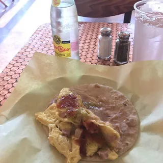 Ham & Egg Taco