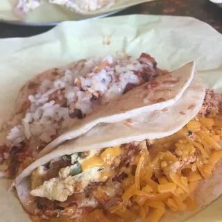 Egg & Cheese Taco