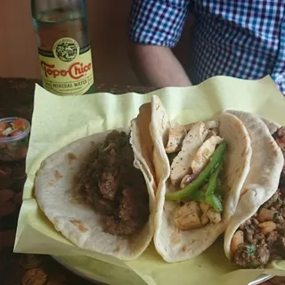 Steak a la Mexicana Taco