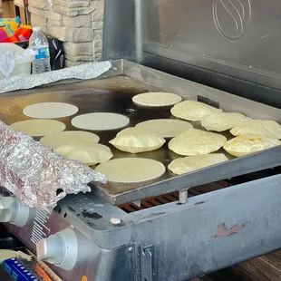 Handmade tortillas