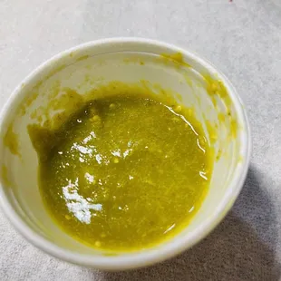 Chili verde salsa