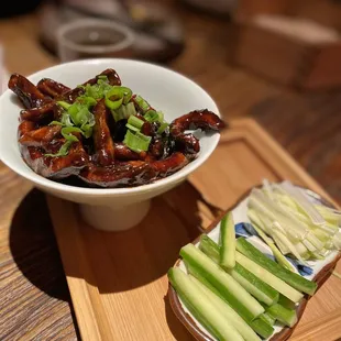 Qianlong&apos;s Favorite Eel (served with handmade pancakes)