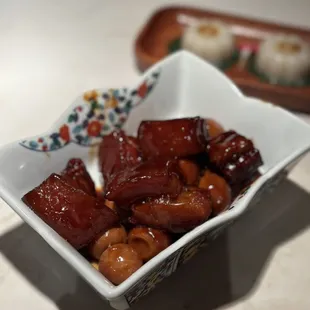Braised pork belly