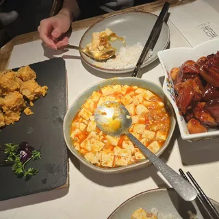 Fried Pumpkin Cube W. Salted Duck Egg yolk