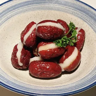 Steamed Sticky Rice In Red Dates