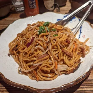 Shanghai style fried noodle