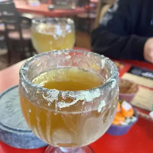 Always perfect ice cold beer lime