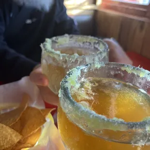 Yummy- ice cold salted &amp; messy Modelo!