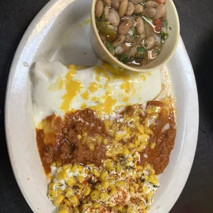 Enchilada platter