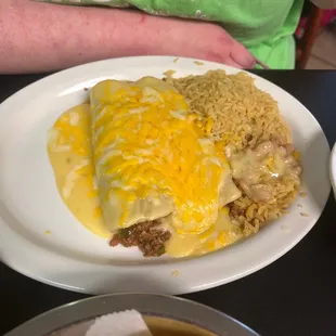 Enchilada dinner