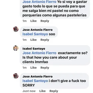 a screenshot of a text message