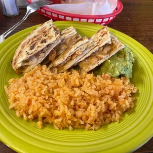 Fajita quesadillas- no beans