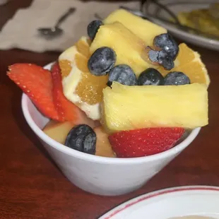 Loved their fresh fruit!