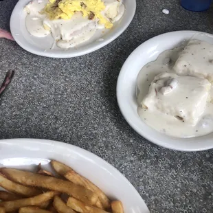 Biscuits and gravy