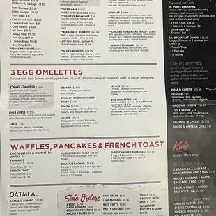 Front Menu - November 2024