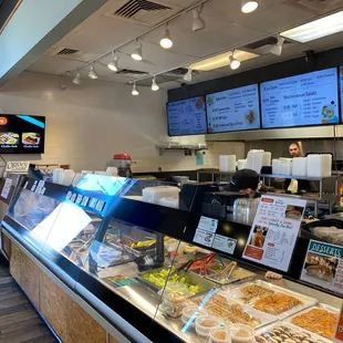 sushi and sashimi, interior
