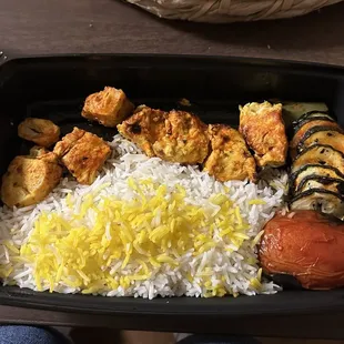 Plate 1 with chicken