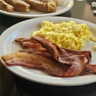 Bacon and eggs