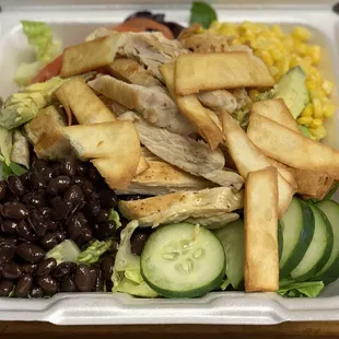 Southwest Salad (part of the dinner menu)