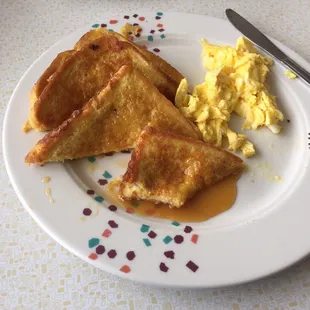 Kalie's Restaurant serves a very good breakfast, Butterscotch French Toast and eggs, and Katie delivers one of a kind service.