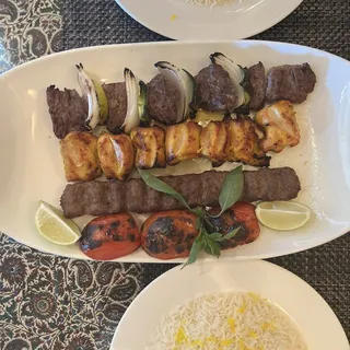 Shish Kabob - Joojeh - Koobideh (for 2)