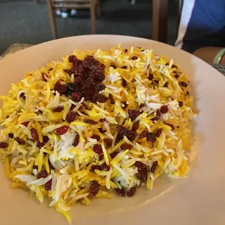 Vegetarian Zereshk Polo