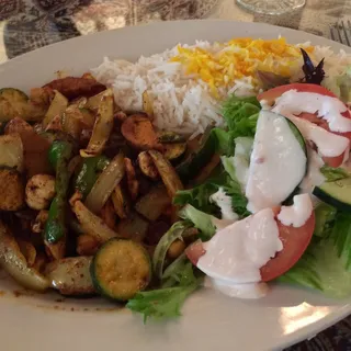 Chopped Chicken Saute