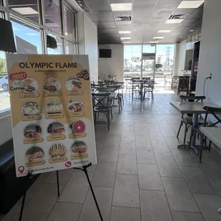 Hallway to the dining area from inside AM PM