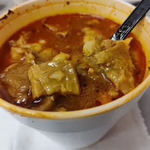 The menudo is 10.99