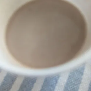 My yummy hot drink with cinnamon