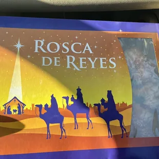 Rosca de reyes para el día de los reyes (A rosca pan dulce for the day of the kings)
