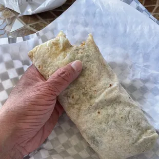 Carne Asada Burrito