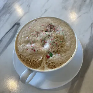 Christmas latte