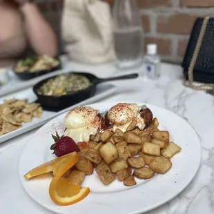 Lobster  Crab Cake Benedict