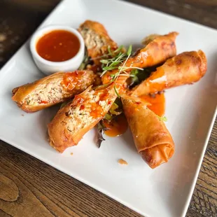 Southwest Chicken Eggrolls