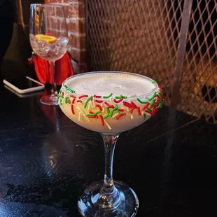 Christmas cookie espresso martini