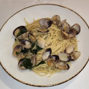 Spaghettini Alle Vongole