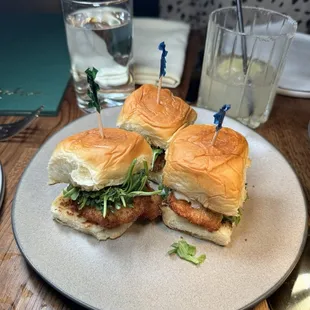 Crispy Lobster Sliders
