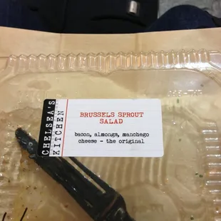 Already finished my lunch