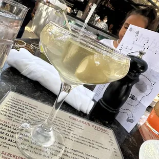 Dirty martini